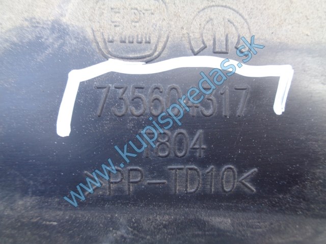 zadný nárazník na fiat tipo II, sedan, 735604317